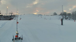 Sjezdovka skiareálu Hlubočky