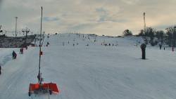 Sjezdovka skiareálu Hlubočky