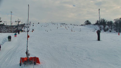 Sjezdovka skiareálu Hlubočky