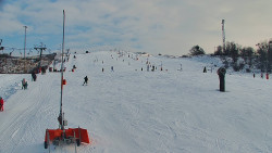 Sjezdovka skiareálu Hlubočky