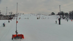 Sjezdovka skiareálu Hlubočky