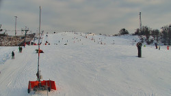 Sjezdovka skiareálu Hlubočky