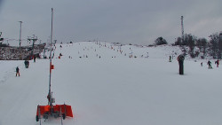 Sjezdovka skiareálu Hlubočky