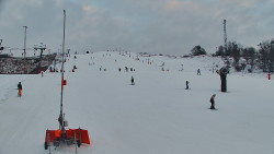 Sjezdovka skiareálu Hlubočky