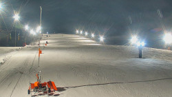 Sjezdovka skiareálu Hlubočky