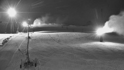 Sjezdovka skiareálu Hlubočky