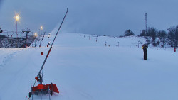 Sjezdovka skiareálu Hlubočky