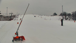 Sjezdovka skiareálu Hlubočky