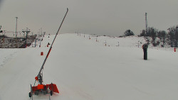 Sjezdovka skiareálu Hlubočky