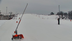 Sjezdovka skiareálu Hlubočky