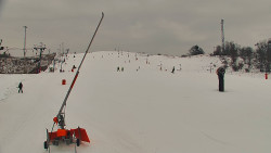 Sjezdovka skiareálu Hlubočky