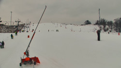 Sjezdovka skiareálu Hlubočky