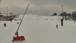 Sjezdovka skiareálu Hlubočky