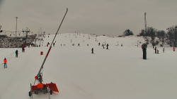 Sjezdovka skiareálu Hlubočky