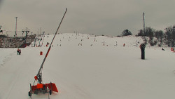 Sjezdovka skiareálu Hlubočky