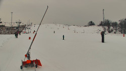 Sjezdovka skiareálu Hlubočky