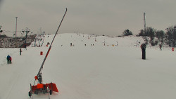 Sjezdovka skiareálu Hlubočky