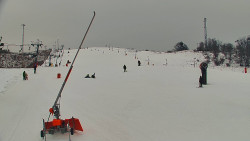 Sjezdovka skiareálu Hlubočky