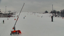 Sjezdovka skiareálu Hlubočky