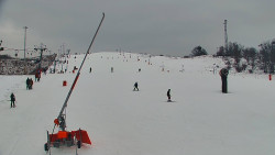 Sjezdovka skiareálu Hlubočky