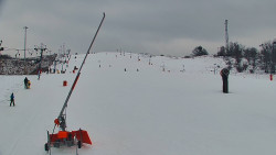 Sjezdovka skiareálu Hlubočky