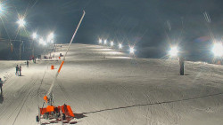 Sjezdovka skiareálu Hlubočky