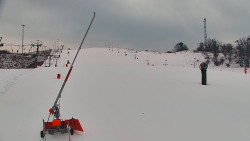 Sjezdovka skiareálu Hlubočky