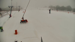 Sjezdovka skiareálu Hlubočky