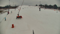 Sjezdovka skiareálu Hlubočky