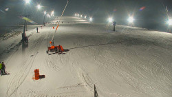 Sjezdovka skiareálu Hlubočky