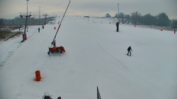 Sjezdovka skiareálu Hlubočky