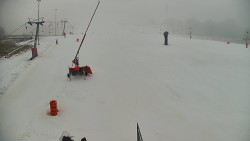 Sjezdovka skiareálu Hlubočky