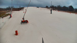 Sjezdovka skiareálu Hlubočky