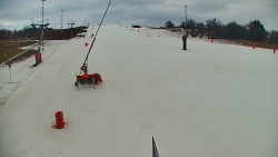 Sjezdovka skiareálu Hlubočky