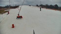 Sjezdovka skiareálu Hlubočky