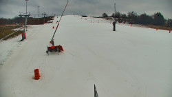 Sjezdovka skiareálu Hlubočky