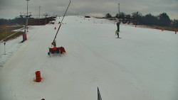 Sjezdovka skiareálu Hlubočky