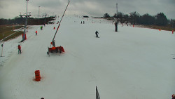 Sjezdovka skiareálu Hlubočky