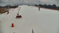 Sjezdovka skiareálu Hlubočky