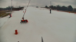 Sjezdovka skiareálu Hlubočky