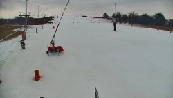 Sjezdovka skiareálu Hlubočky