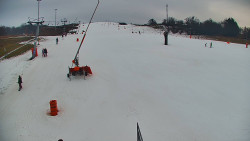 Sjezdovka skiareálu Hlubočky