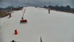 Sjezdovka skiareálu Hlubočky