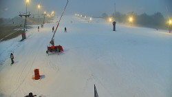 Sjezdovka skiareálu Hlubočky