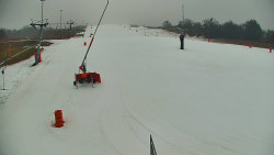 Sjezdovka skiareálu Hlubočky