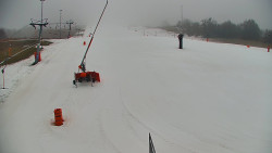 Sjezdovka skiareálu Hlubočky