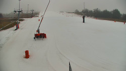 Sjezdovka skiareálu Hlubočky