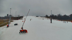 Sjezdovka skiareálu Hlubočky