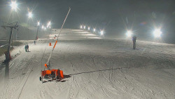 Sjezdovka skiareálu Hlubočky