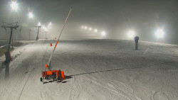 Sjezdovka skiareálu Hlubočky